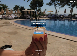 At The Pool Template