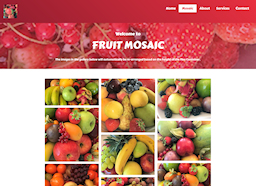 Fruit Mosaic Template
