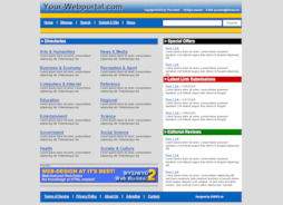 Legacy Template for WYSIWYG Web Builder