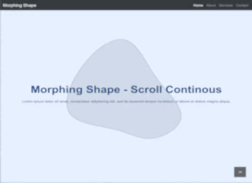 Morphing Shape Template