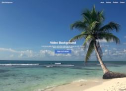 Video Background Template