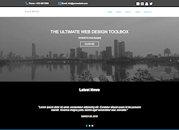 Dark Mode Template