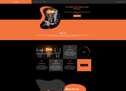 Lightbulb Template